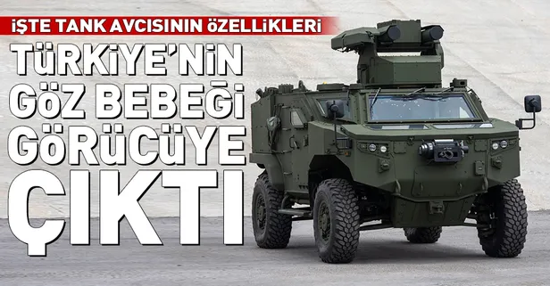 Türkiye'nin tank avcısı Pars görücüye çıktı