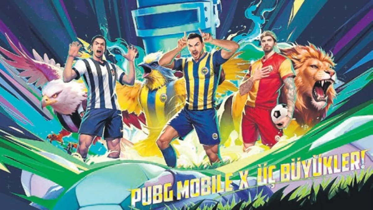 Üç büyükler PUBG MOBILE’de sahaya indi! Lisans anlaşması imzalandı