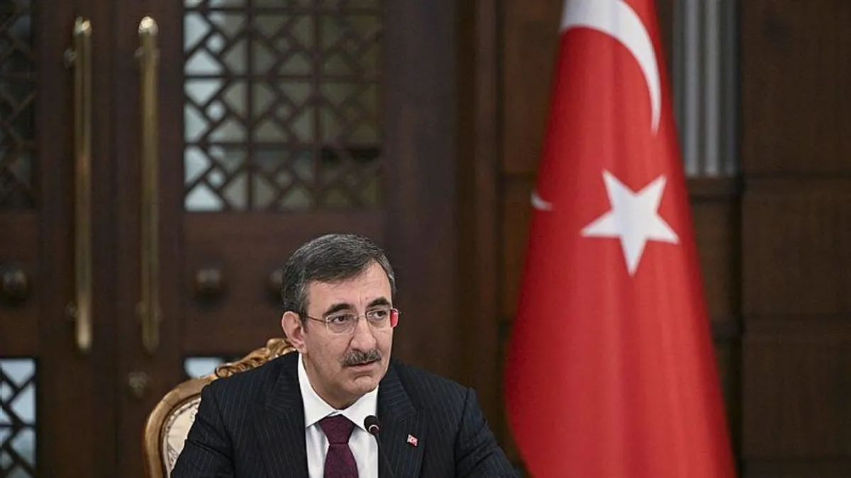 Cumhurbaşkanı Yardımcısı Cevdet Yılmaz TİSK heyetini kabul etti