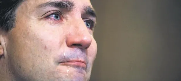 Trudeau’nun gözyaşları