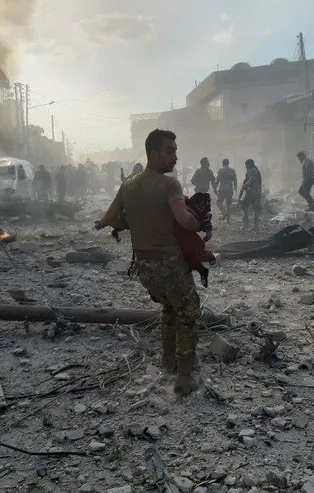 Teröristler yine saldırdı