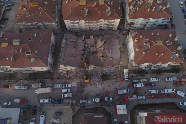 Depremin vurduğu Elazığ ve Malatya'da yıkımın boyutu gün ağarınca ortaya çıktı! İşte son durum - 4