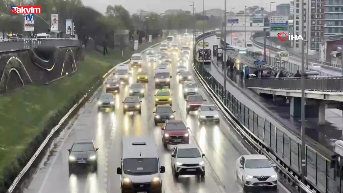 Megakent İstanbul'da ilk iş günü trafiği