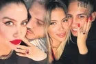 Wanda Nara Icardi'nin aldığı yüzüğü rapçi sevgilisi L-Gante'nin yanında taktı!