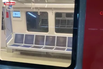 Ankara metrosunda arıza