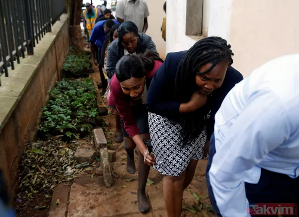 Kenya'da lüks otelde patlama! Silah sesleri de duyuldu - 36