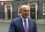 Son dakika: Dışişleri Bakanı Mevlüt Çavuşoğlu, İngiltere Başbakanı Johnson'la görüştü