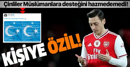 Mesut Özil'in Uygur paylaşımı resimleri ile ilgili görsel sonucu