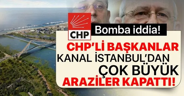 AK Partili Özkan’dan bomba iddia! CHP’li yöneticiler Kanal İstanbul güzergahında çok ciddi arazi kapattı