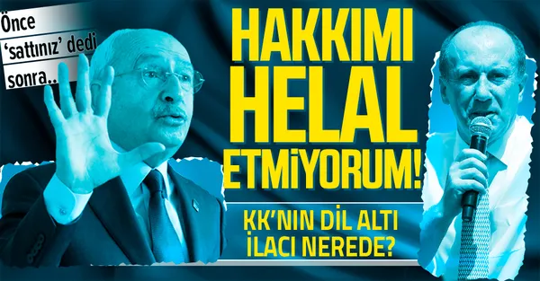 Muharrem İnce'den CHP'ye zehir zemberek sözler: Hakkımı helal etmiyorum-1