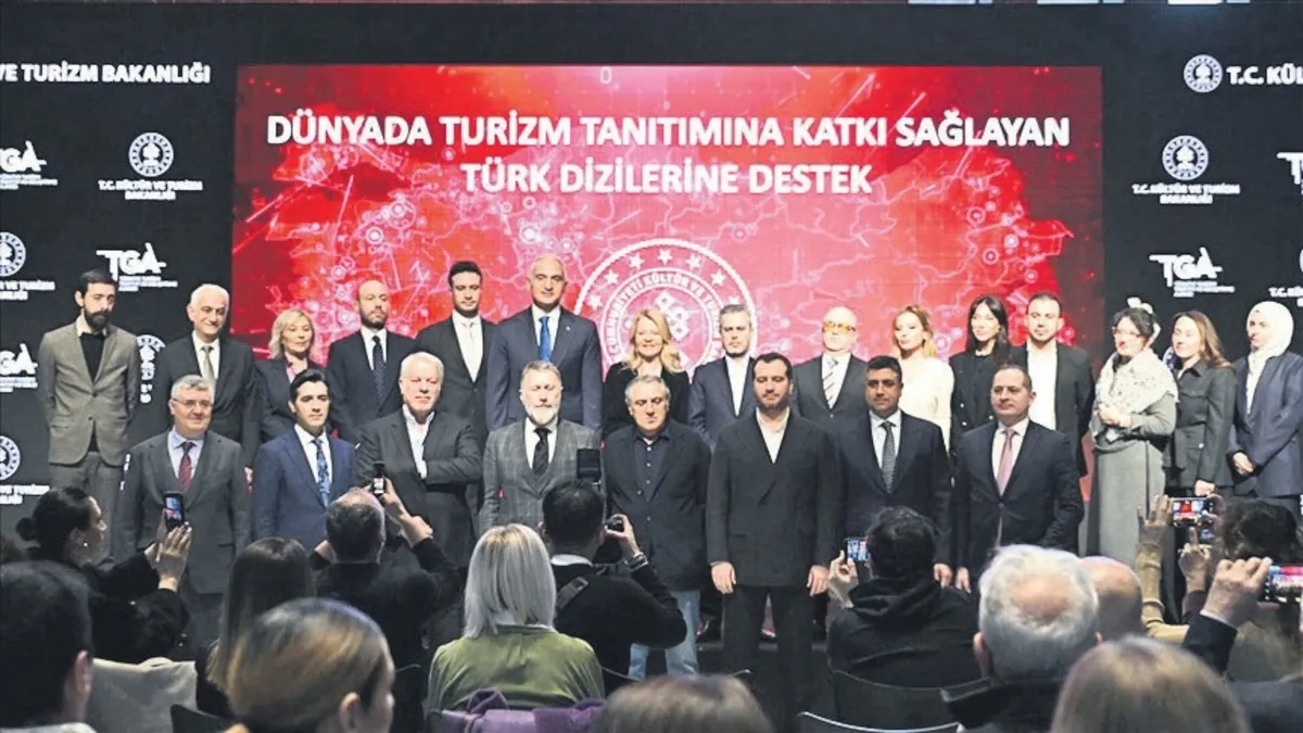 Türk dizilerine 100 bin dolarlık destek! Bakan Ersoy yeni modeli açıkladı