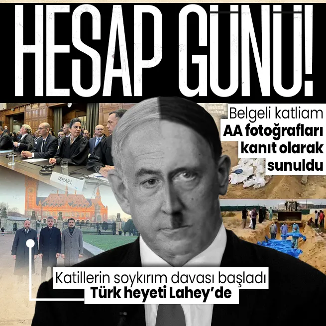 Katil İsrailin yargılandığı soykırım davası Laheyde başladı