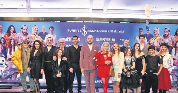 Şampiyonlar Satrancın Gizemli Taşları filminin galasına ünlü akını!