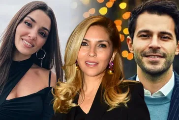 Müstakbel kayınvalidesiyle karşılıklı böyle göbek attı! Görenler: 'Kınayı yakmışlar eline' Hande Erçel Sabancı'lara gelin gitmiş bile!
