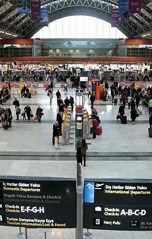 Havalimanlarının yolcu sayısı arttı