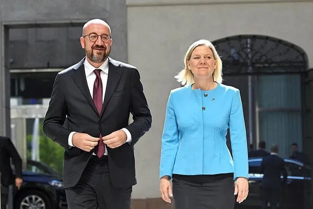 İsveç Başbakanı Magdalena Andersson: Türkiye'yle terörle mücadelede iş birliğini güçlendirmek istiyoruz-3