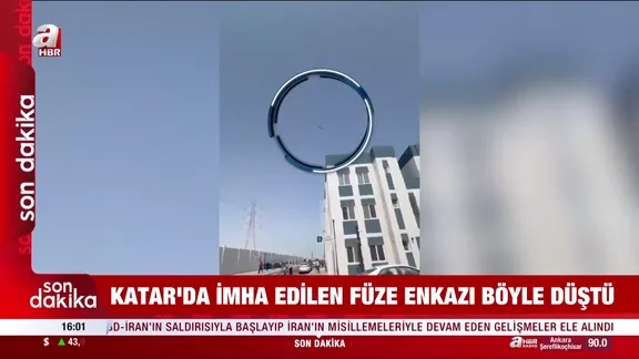 İran Bahreyn'de ABD üssünü vurdu!