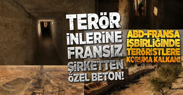 Fransız şirketten terör inlerine özel beton