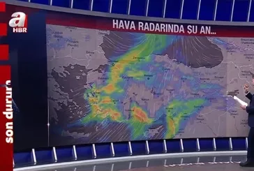 Meteoroloji 7 il için turuncu 18 il için de sarı kodlu uyarıda bulundu