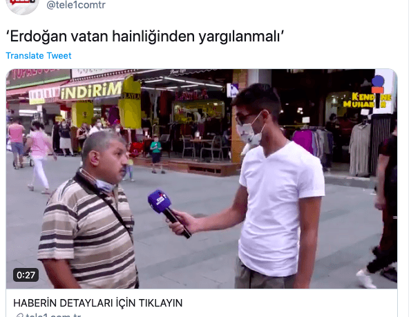 FETÖ tetikçisi TELE1’den alçak hareket!