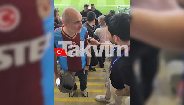 Şampiyonlar Ligi Finalinde Trabzonlu taraftar takvim.com.tr'ye konuştu!