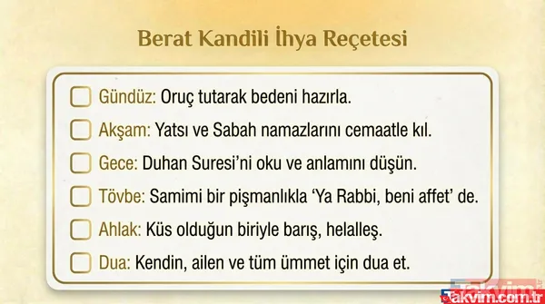 Ramazan-ı Şerif öncesi en önemli gece Berat: Bu mübarek gün nasıl ihya edilmeli? Okunacak dua ve zikirler - 14