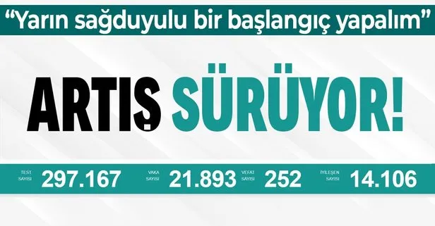 İşte son koronavirüs tablosu