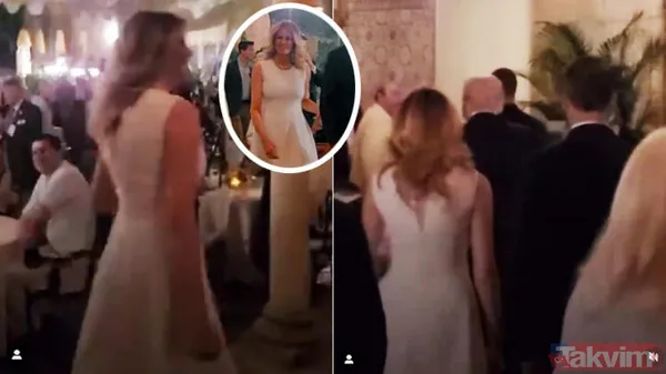 SON DAKİKA: Melania Trump ortaya çıktı! 2 bin dolarlık elbisesiyle Donald Trump'ı gölgede bıraktı - 1