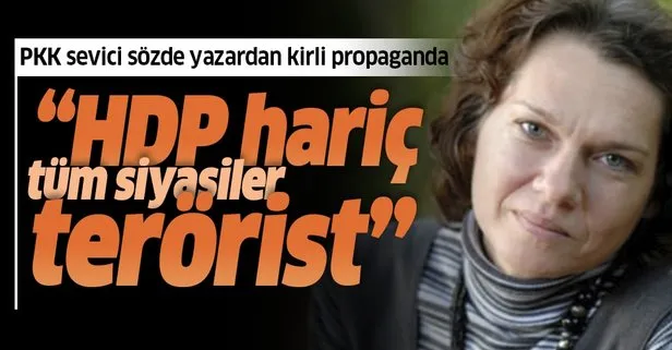 PKK sevici sözde yazar Aslı Erdoğan’dan akılalmaz yalan!