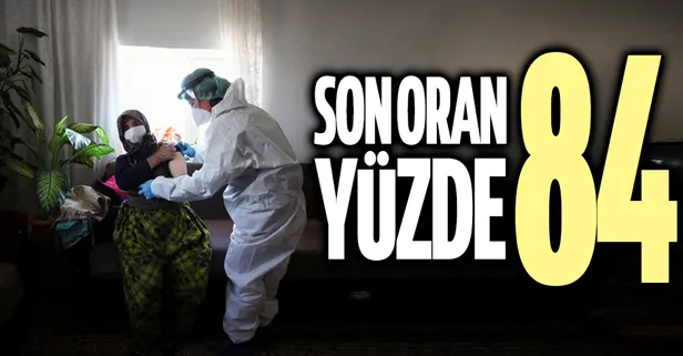 Aşı ikna oranı yüzde 84 oldu