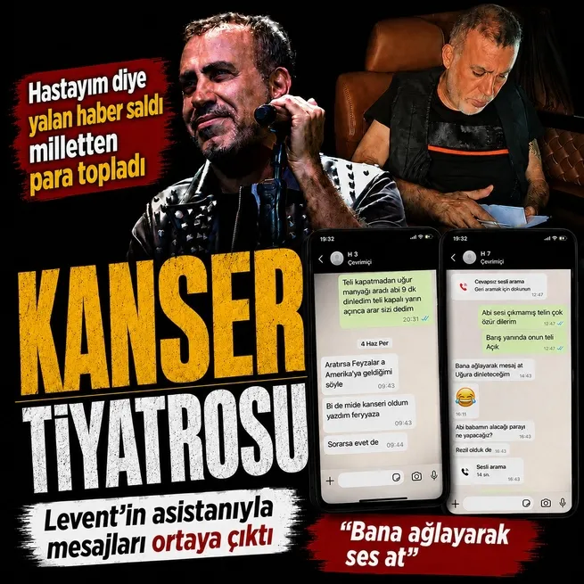 Haluk Levent ile asistanı Yeliz Kaya arasındaki mesajlar soruşturma dosyasına girdi: Sahte hastalık iddiası
