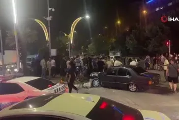 Otomobil ile motosiklet kavşakta çarpıştı: 1 yaralı