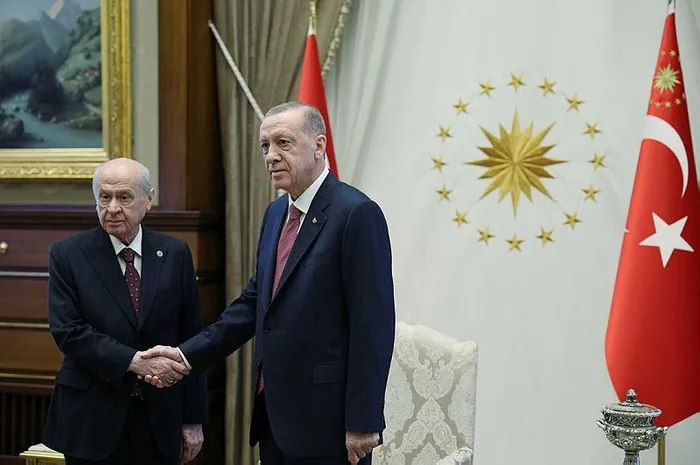 Son dakika: Başkan Erdoğan ile MHP Genel Başkanı Bahçeli görüştü! Gündem Gazze...-4