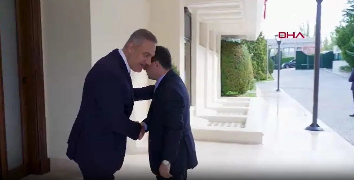 1791883293353.jpeg Bakan Fidan ve Gürlek bir araya geldi. (Fotoğraf: DHA)