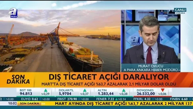 Dış ticaret açığı azalıyor!