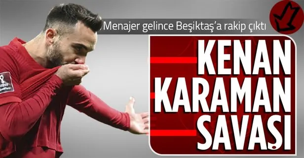 Masada Beşiktaş ve Galatasaray var: Kenan Karaman’ın menajeri transfer görüşmeleri yapmak için istanbul’a geldi