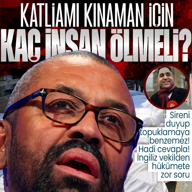 Katil Netanyahuya destek için İsraile koşan İngiltere Başbakanı Rishi Sunak hükümetine İngiliz vekilden zor soru: Gazzedeki katliamı kınamanız için daha kaç kişi katledilmeli?