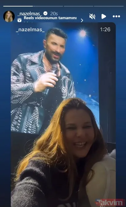 Ünlü oyuncu Naz Elmas Tarkan konserinde ortaya çıktı: Botokslu son hali çok konuşuldu - 3