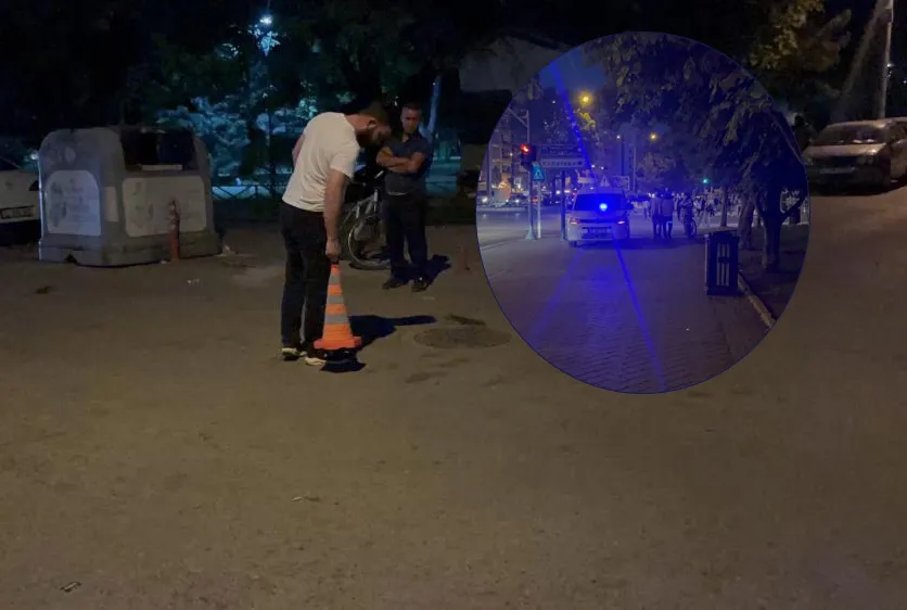 Sokak ortasında kar maskeli dehşet!