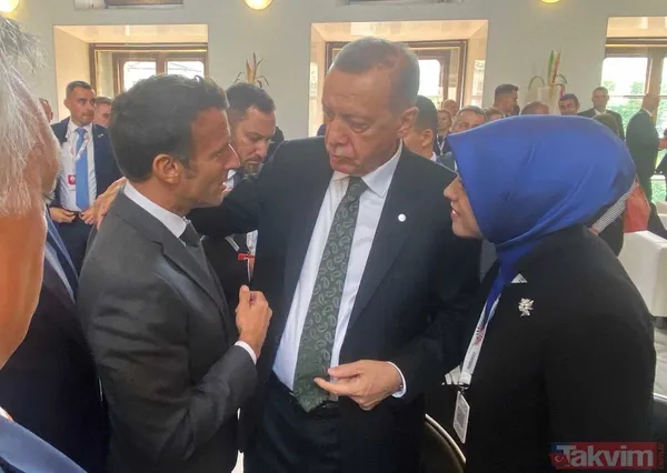 Macron üstünlük kurmak istedi Başkan Erdoğan’ın hamlesini hesap edemedi! Tiran’dan çok konuşulacak görüntüler - 4