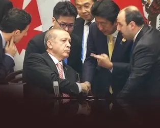 Japonya ekibinden Erdoğan’a özel ilgi