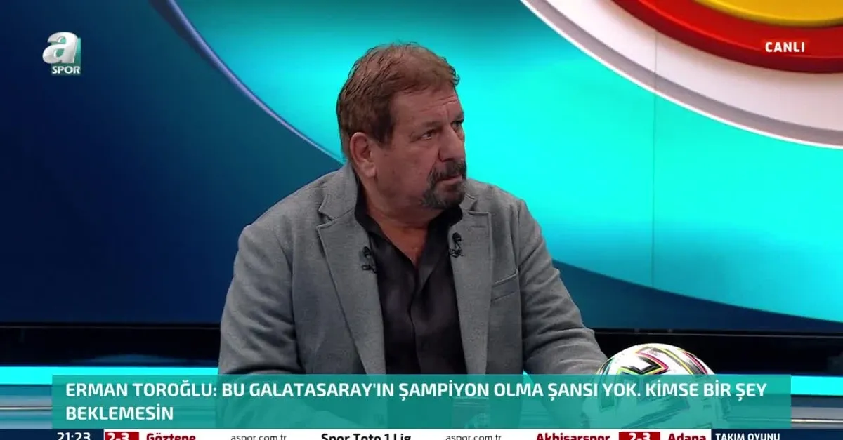 A Spor yorumcusu Erman Toroğlu: Fatih Terim bırakmalı