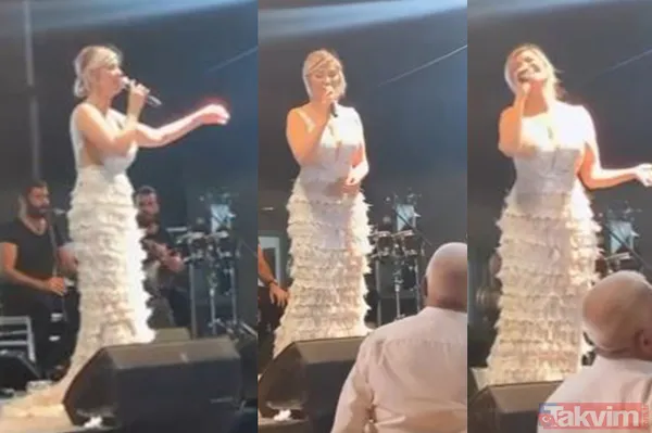 48’lik Songül Karlı bu kez göğüs dekoltesiyle yetinmedi! Belini de açıp ortalığı salladı! Gören bakın neye benzetti - 8