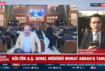 Kültür A.Ş. müdürü Murat Abbas itirafçı oldu!