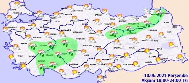 HAVA DURUMU | Meteorolojiden İstanbul ve birçok il için gök gürültülü sağanak uyarısı!-4