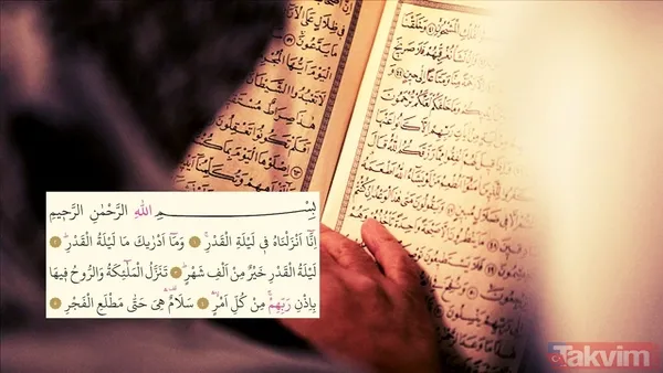 İnna Enzelnahü Duası Arapça Yazılışı - Kadir Suresi Okunuşu, Türkçe Anlamı ve Tefsiri - 1