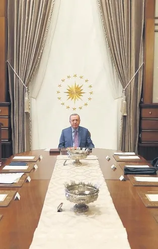 Cumhurbaşkanlığı Külliyesi'ndeki Yüksek zirve