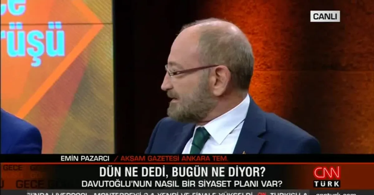 İşte Davutoğlu ikiyüzlülüğü! Bakın o toplantıda referandum hakkında neler söylemiş!