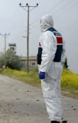 Kütahya'da bir köyde koronavirüs karantinası