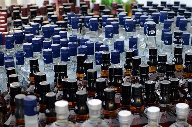 Adana'da 334 litre sahte içki ele geçirildi